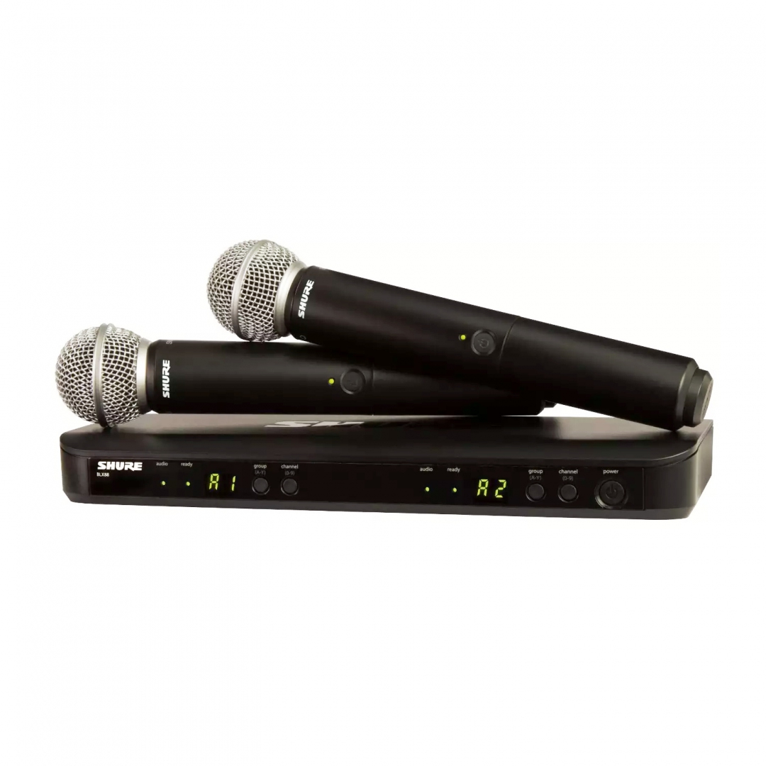 SHURE BLX288E/SM58 M17 вокальная радиосистема в Асбесте