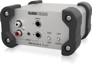 Klark Teknik DI 22P пассивный стерео директ-бокс в Асбесте
