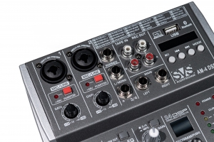 SVS Audiotechnik mixers AM-4 DSP Аналоговый микшерный пульт, 4-канала в Асбесте